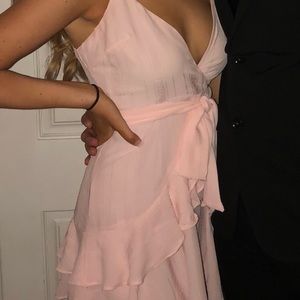 Hello Molly ruffled tie dress